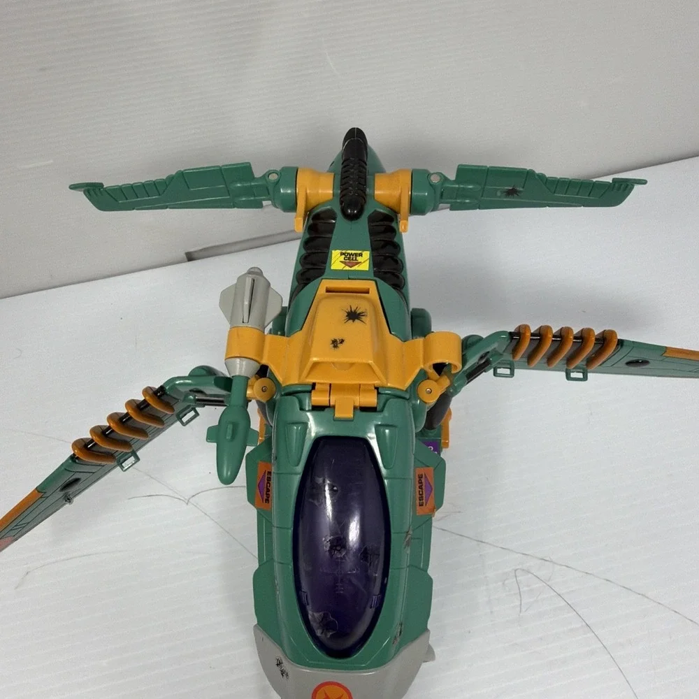 90's Vintage Exo Squad Space Kaz Takagi Exofighter E-Frame 1995 Playmates READ